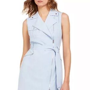 NWT Calvin Klein Moto Tank Wrap Dress size 16